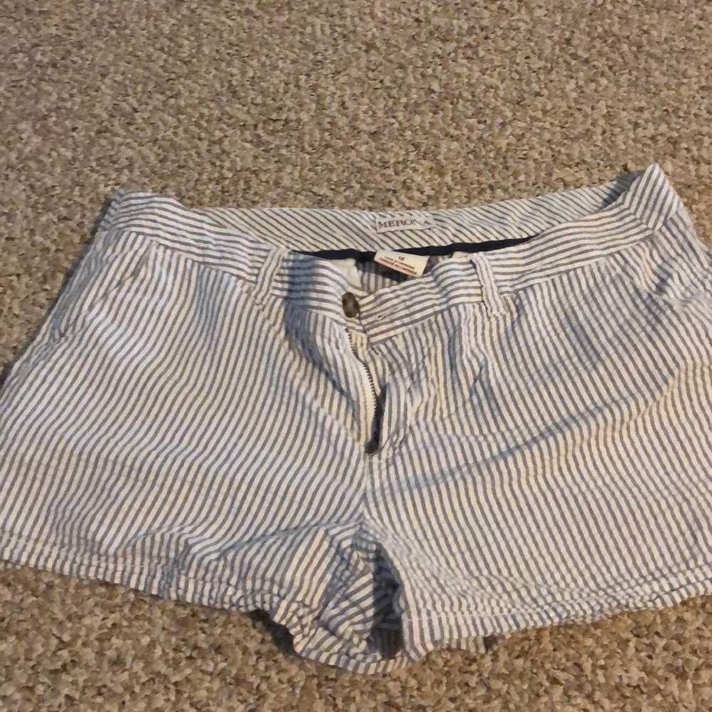 Striped shorts